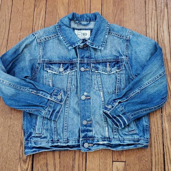 Childrens Place Denim Coat - Picture 1 of 3